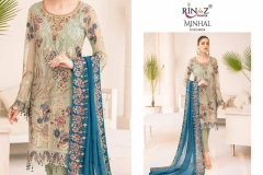 Rinaz Fashion Minhal Vol 04 Premium Collection Pakisthani Suits Design 4801 to 4805 2