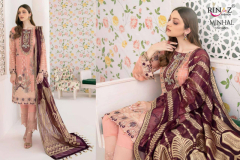 Rinaz Fashion Minhal Vol 04 Premium Collection Pakisthani Suits Design 4801 to 4805 5