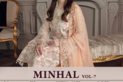 Rinaz Fashion Minhal Vol 7 Georgette Pakistani Salwar Suits Design 50001 to 50004 Series (2)