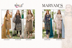 Rinaz Fashion Pakistani Suits Maryam's Gold Vol 12 Design 8101-8105 Series (7)