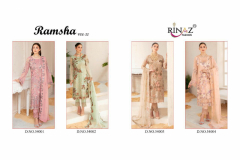 Rinaz Fashion Ramsha Vol 22 Georgette Pakistani Salwar Suits Design 53001 to 53003 Series (5)