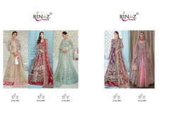 Rinaz Fashion Rim Zim Vol 04 Premium Bridal Collection Pakisthani Suits Design 5001 to 5005 8
