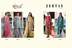 Rinaz Fashion Zebtan Vol 04 Fox Georgette Design 4301 to 4305 7