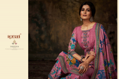 Romani Sabeena Vol 02 Premium Soft Cotton Salwar Suits Sammer Collection Design 1073-001 to 1073-010 Series (9)