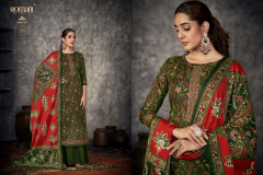 Romani Suit Afreen Woollen Pashmina Suits Collection Design 1061-001 to 1061-010 Series (10)