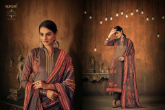 Romani Suit Divine Woollen Pashmina Suits Collection 1062-001 to 1062-010 Series (21)