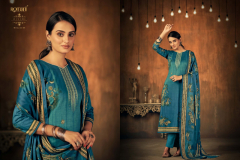 Romani Suit Divine Woollen Pashmina Suits Collection 1062-001 to 1062-010 Series (22)