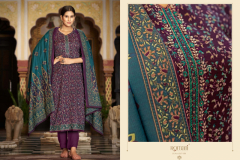 Romani Suits Soneri Woollen Pashmina Collection Design 1057-001 to 1057-010 Series (7)