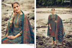 Romani Suits Vaadiyaan Woollen Pashmina Suits Collection 1055-001 to 1055-010 Series (10)