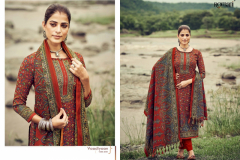 Romani Suits Vaadiyaan Woollen Pashmina Suits Collection 1055-001 to 1055-010 Series (12)