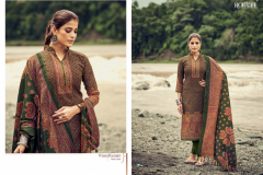 Romani Suits Vaadiyaan Woollen Pashmina Suits Collection 1055-001 to 1055-010 Series (8)