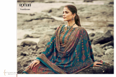 Romani Suits Vaadiyaan Woollen Pashmina Suits Collection 1055-001 to 1055-010 Series (9)