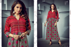 Rooi Fashion Season Gorgeous Long Gown Kurti 7