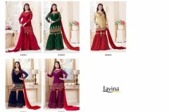 Rouge Vol 34 By Lavina Georgette Suits 5