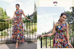 S4U Blush Designer Gown Style Kurti Collection Design B-01 to B-05 Series (6)