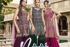 S4U by Shivali Noor Georgette Designer Kurti With Sharara Collection Design 1001 to 1005 Series (1)