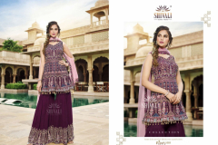 S4U by Shivali Noor Georgette Designer Kurti With Sharara Collection Design 1001 to 1005 Series (3)