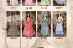S4u By Shivali Retro Skirts Design RS 001 to RS 008 9