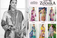 Safeenz Zoohra Soft Cotton Digital Style Pakistani Print Suit Collection Design 01 to 06 Series (2)
