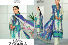 Safeenz Zoohra Soft Cotton Digital Style Pakistani Print Suit Collection Design 01 to 06 Series (5)