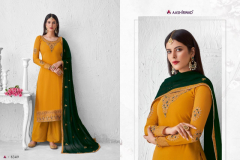 Saffron Aashirwad 8348 to 8353 Series Real Georgette Design 8348 8353 6