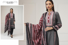 Sahil Printed Lawn Collection With Mal Mal Dupatta Dress Material Design 1001-1008 Series (14)
