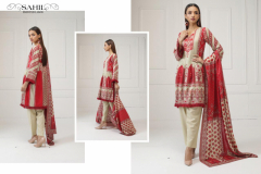 Sahil Printed Lawn Collection With Mal Mal Dupatta Dress Material Design 1001-1008 Series (2)