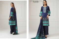 Sahil Printed Lawn Collection With Mal Mal Dupatta Dress Material Design 1001-1008 Series (5)