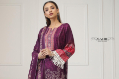 Sahil Printed Lawn Collection With Mal Mal Dupatta Dress Material Design 1001-1008 Series (8)