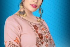 Saira Fashion Sunehri Heavy Rayon Slub Cotton Kurti Design 1001 to 1006 1