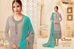 Samaira Vol 5 Heavy French Crep Suits 5