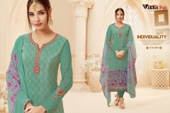 Samaira Vol 5 Heavy French Crep Suits 7