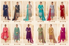 Samaira Vol 5 Heavy French Crep Suits 8