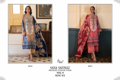Sana Safinaz Muzlin Collection Vol 19 Mini Nx Pakistani Salwar Suits Design 2374 & 2375 Series (5)