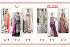 Sana Yashir Embroidery Collection Shree Fab 6101 to 6106 Series 5