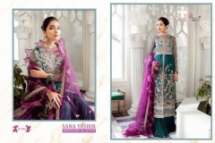 Sana Yashir Embroidery Collection Shree Fab 6101 to 6106 Series 9