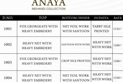 Saniya Trendz Anaya Luxury Collection 1001 to 1004 Series (6