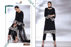 Saniya Trendz Charizma Qara Black & White Collection Design 25001 to 25004 2