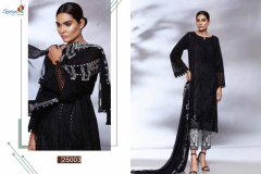 Saniya Trendz Charizma Qara Black & White Collection Design 25001-25004 Series 4