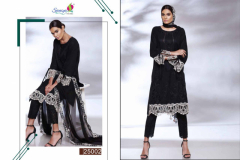 Saniya Trendz Charizma Qara Black & White Collection Design 25001-25004 Series 6