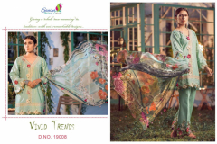 Saniya Trendz Elaaf Nx Vol 3 Pure Camric Cotton Luxury Lawn Collection 2