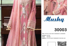 Saniya Trendz Mushq Pakisthani Suits Design 30001 to 30003 3