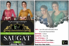 Saugat Vol 1 Kessi Fabric 5471 to 5478 Series 4