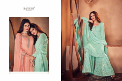 Sayuri Rivaaj Real Georgette Designer Salwar Suit Design 124 to 127 Series (3)
