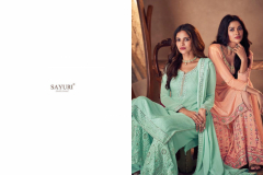 Sayuri Rivaaj Real Georgette Designer Salwar Suit Design 124 to 127 Series (4)