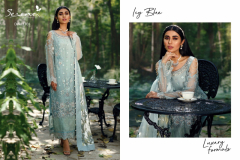 Serene Pakisthani Suits Azalea Faux Georgette Heavy Embroidery Design 1101 to 1104 4