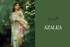 Serene Pakisthani Suits Azalea Faux Georgette Heavy Embroidery Design 1101 to 1104 5