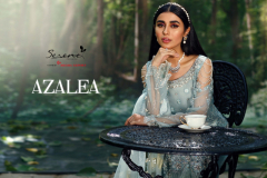 Serene Pakisthani Suits Azalea Faux Georgette Heavy Embroidery Design 1101 to 1104 7