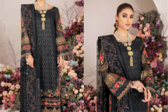 Serien S-87 Georgette With Embroidery Work Pakistani Suits Collection Design 87A to 87D Series (3)
