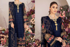 Serien S-87 Georgette With Embroidery Work Pakistani Suits Collection Design 87A to 87D Series (7)